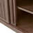 Contemporary Walnut Wood Media Cabinet / Solid Walnut