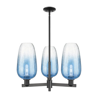 Godalming - 3 Light Stem Hung Chandelier