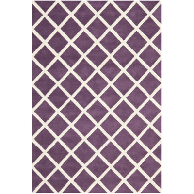 Teresita Hand Tufted Wool Geometric Rug