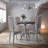 Iris Round Dining Table Solid Wood Pedestal