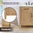 Armanno Quartz Top Double Vanity with Mirror