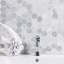 Carreaux de mosaïque en marbre blanc oriental adouci de 30,5 x 30,5 cm (12 x 12 pouces) pour murs et sols-49709761