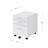 Bowden Contemporary 3-Drawer Rectangular File Cabinet with Wheels-1316920047