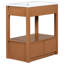 Meuble-lavabo avec comptoir d'évier 30 po Garvveer, armoire de salle de bain avec tablette de rangement ouverte et deux tiroirs