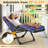 Oversized 33” Xxl Zero Gravity Chair 2Pcs Set, 500 Lbs Heavy Duty Reclining Patio Lounge Chair With Aluminum Alloy Lock, Detachable Cushion, Pillow & Large Cup Holder, Foldable Outdoor Chair-461484489