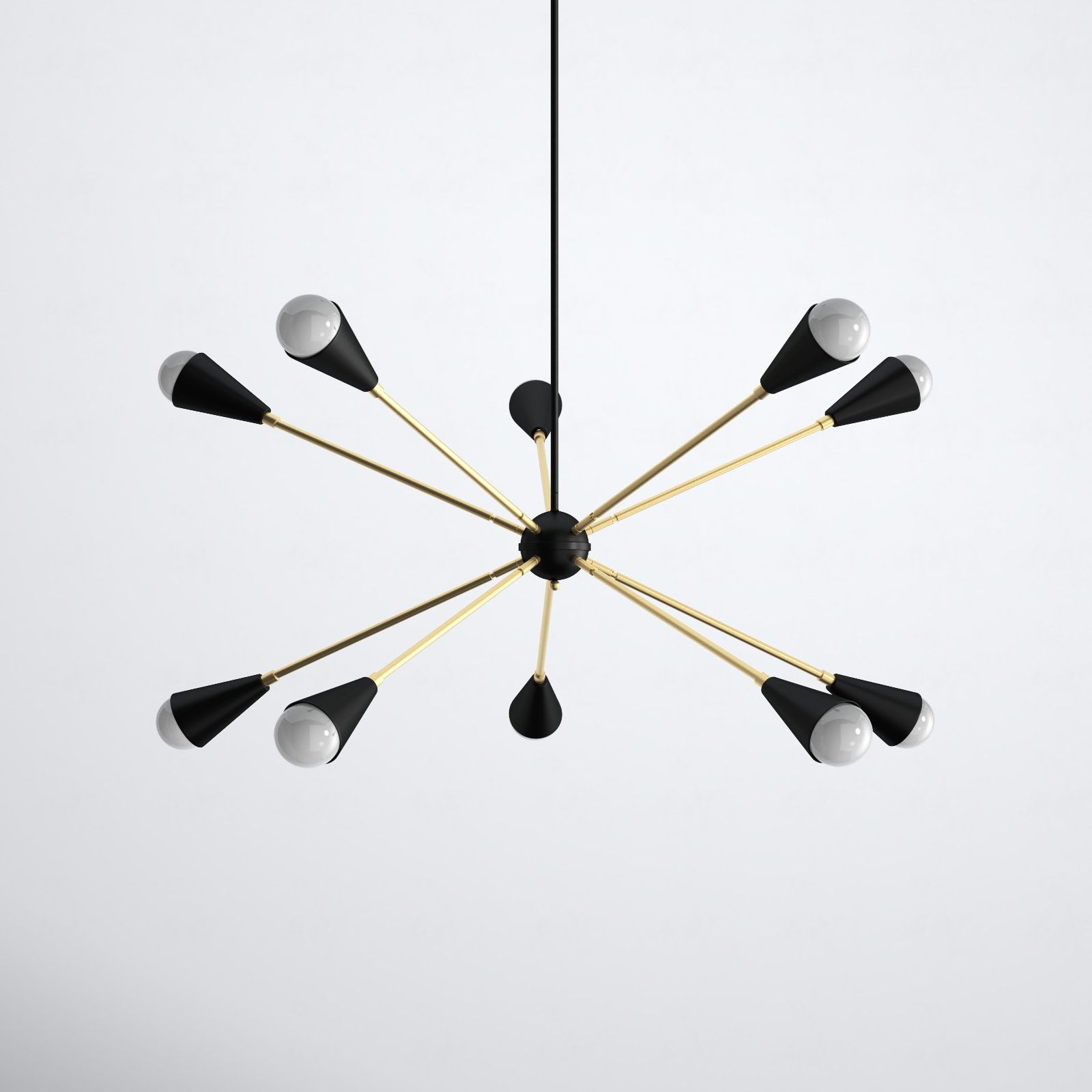 Monroe 10 - Light Sputnik Chandelier, Yes