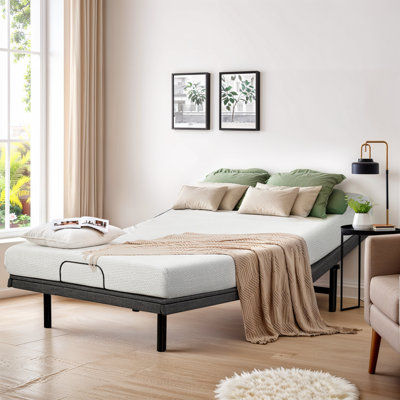 Massaging Zero Gravity Adjustable Bed with Wireless Remote