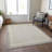 Machine Washable Indoor/Outdoor Christain ACN1401 Gray Rug-109530221