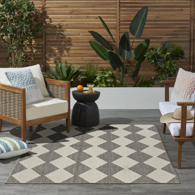 Tapis intérieur / extérieur rectangulaire Positano