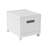 Collapsible & Stackable Plastic File Boxes with Wheels and Lids, Set of 2 Includes 10 Plastic Hanging Files, Portable Filing Storage Organizer for Home