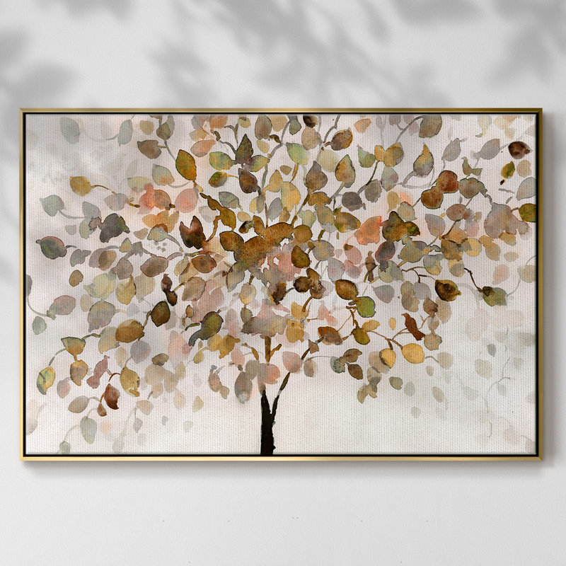 Nature's Gift, reproduction d'art sur toile, H 17 po x l 25 po x P 2 po, Or