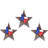 Metal Rustic Texas Star Ornament Lone Star 3D Map Christmas Tree or Wall Hanging Gift Idea