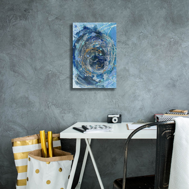 "Epic Graffiti" Waterspout 2 "par Alicia Ludwig, art mural sur toile, H 18 po x l 12 po