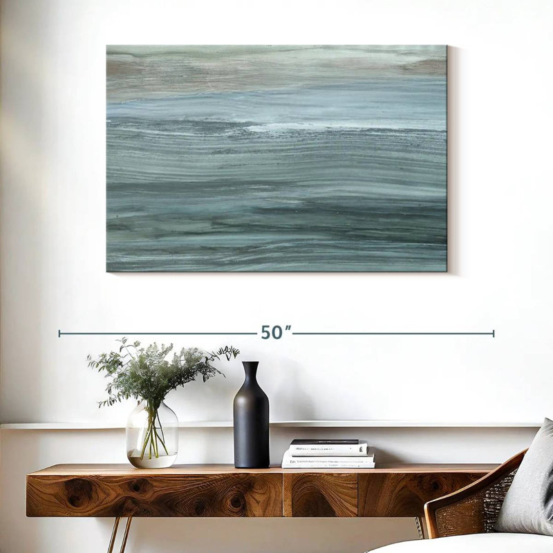 Avery Solemn Shoreline, 26" H x 39" W