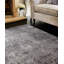 Tapis taupe / brun à motif abstrait Rummond-31522773