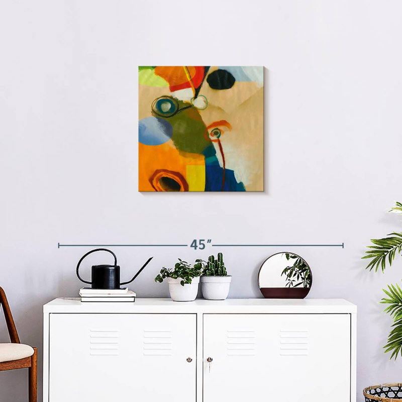 Amusement I, 20" H x 20" W