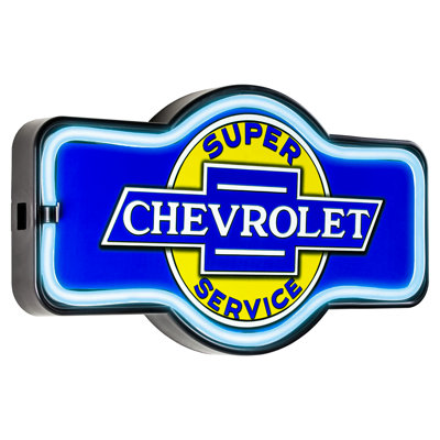 Enseigne del de palissade Chevrolet