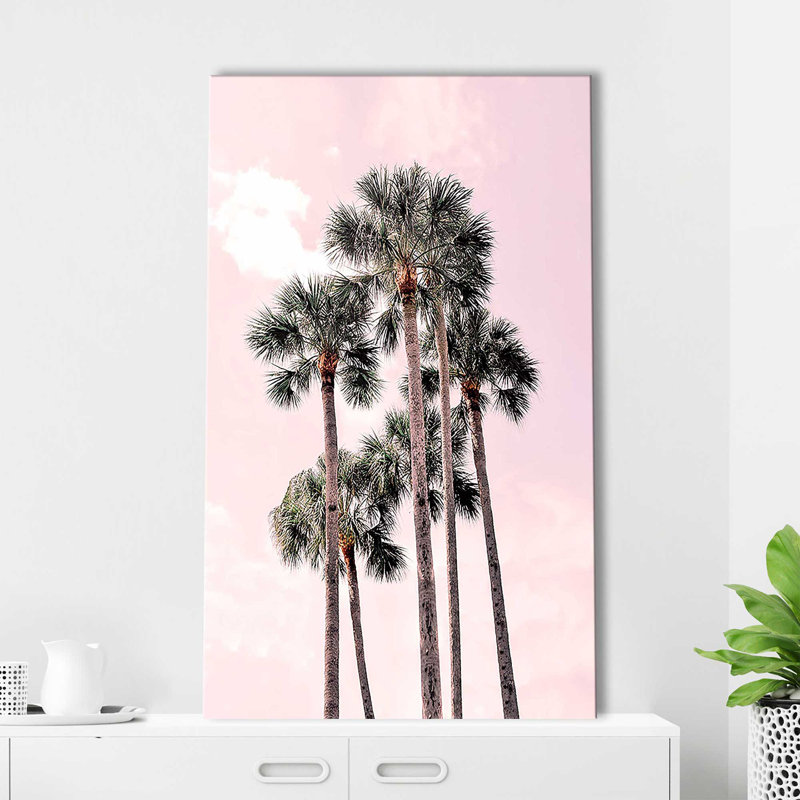 «Pink Tropics» par Natalie Carpentieri - photographie, Toile tendue, H 30 po x l 18 po x P 1 po