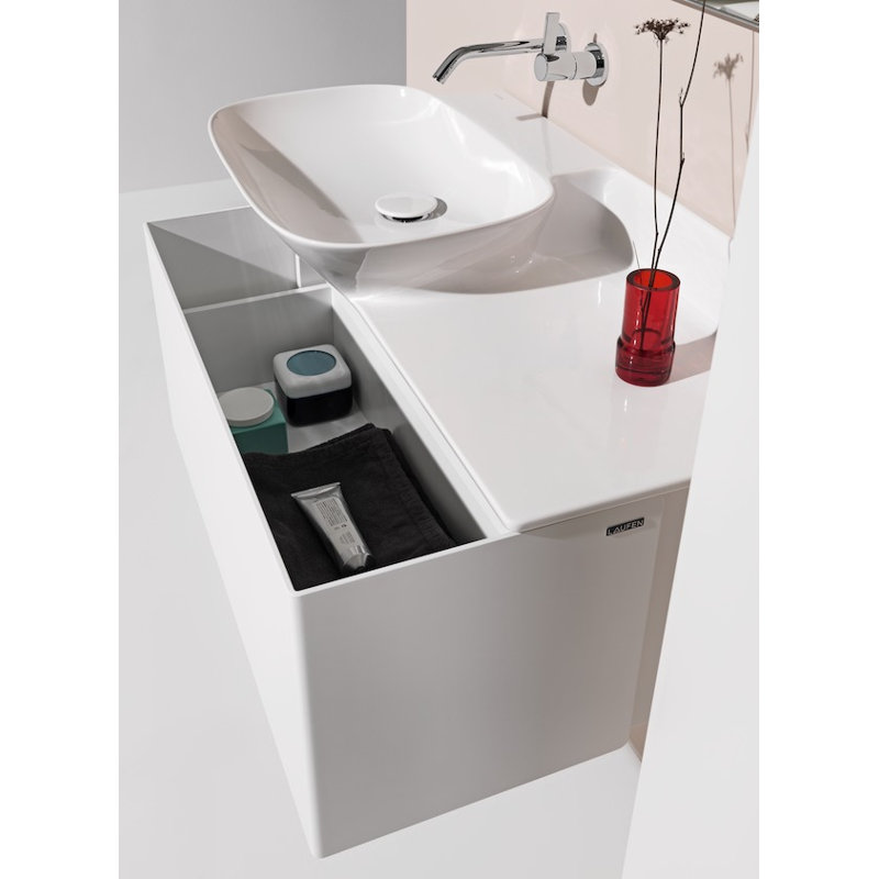 Ino 19.68'' L Bathroom Sink, Without Overflow