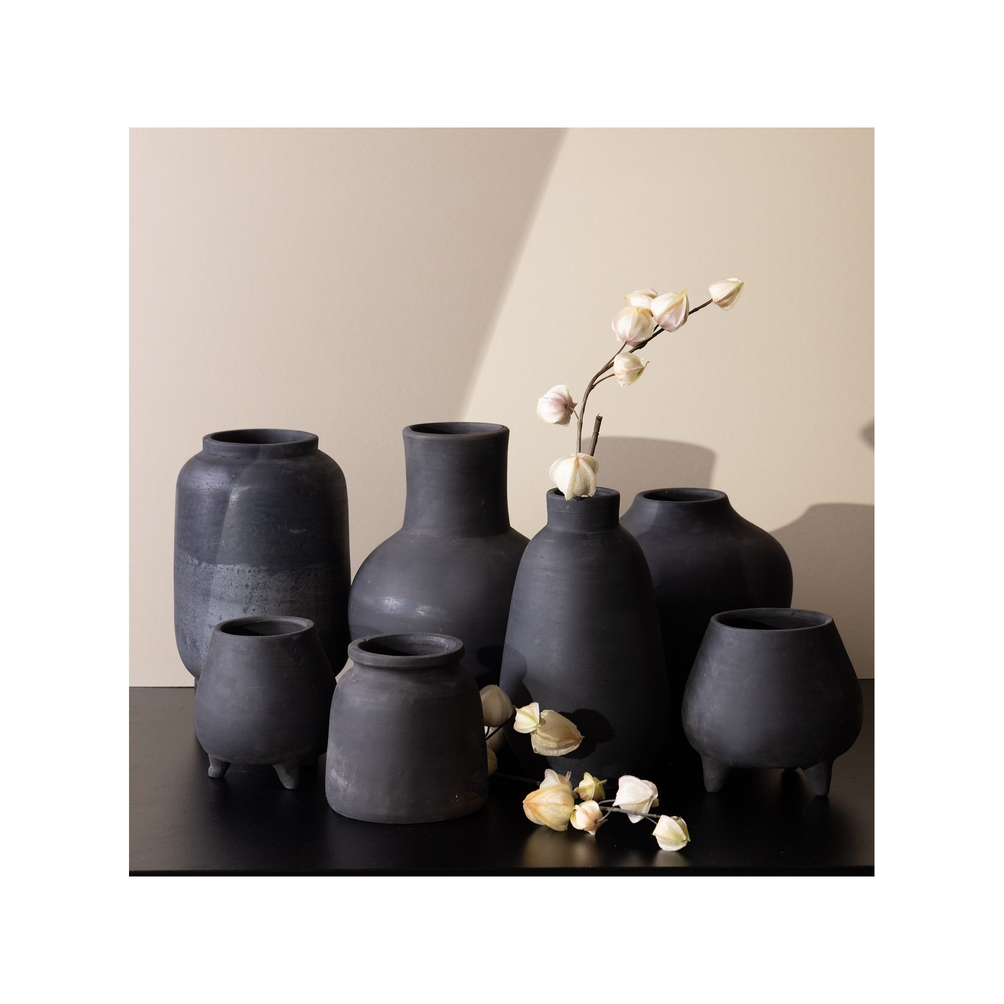 Heydan Terracotta Urn Planter, 6.25" H x 6" W x 6" D