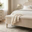 Banc de rangement multi-fonctionnel avec repose-pieds et charnière en lin-130170284