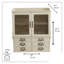 Commode d'apothicaire 6 tiroirs