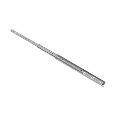Coulisse de tiroir latérale à extension complète en acier inoxydable Sugatsune, 55 cm (21-5/8 po), capacité de 31 kg (68,34 lb).