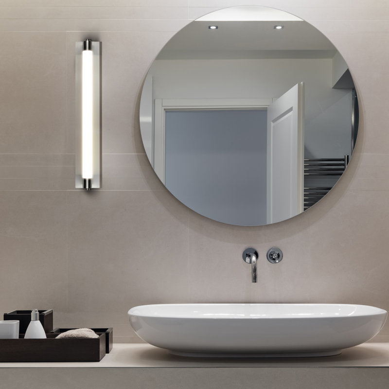Procyon 24" Modern LED Bathroom Vanity Light, Polished Chrome