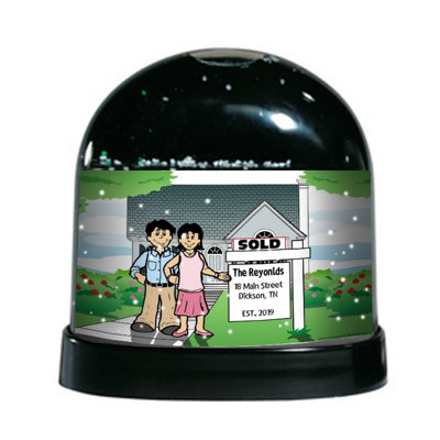 Wedding Snow Globe