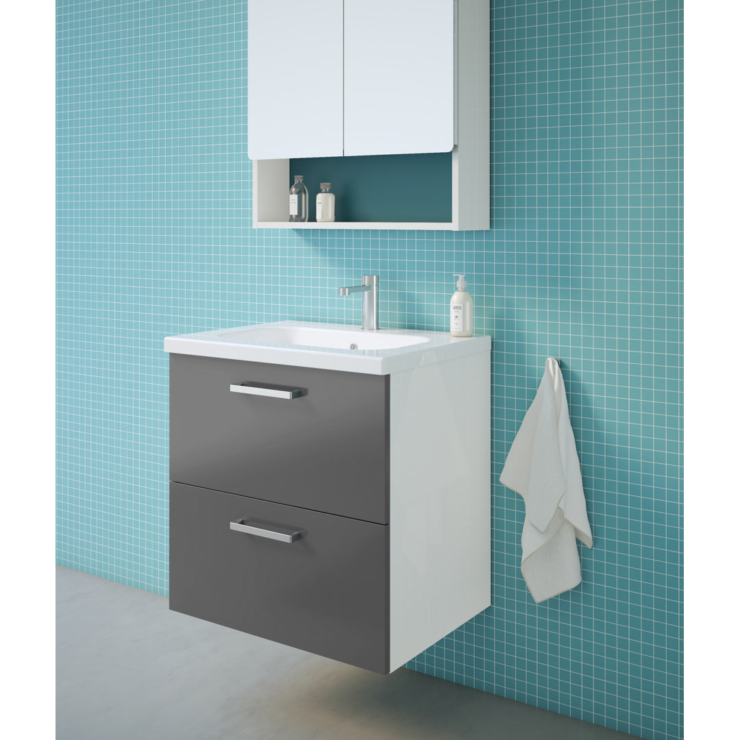 Barrister 61mm Wall Mount Single Vanity Unit