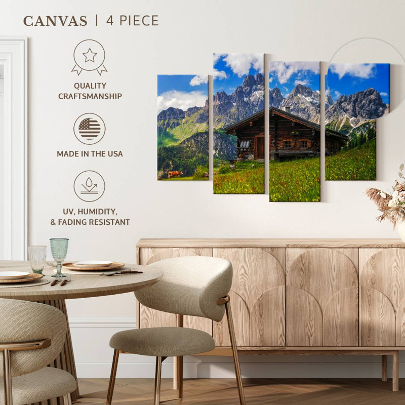 Lilie Alpine Mountain Chalet, H 22 po x l 36 po