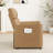 Modern Upholstered Electric Brown Reclinr-776018308