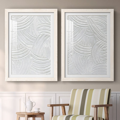 «Sandstone Grooves I-Premium», reproduction encadrée prête à être accrochée