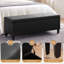 Faux Leather Upholstered Storage Bench-1664387398