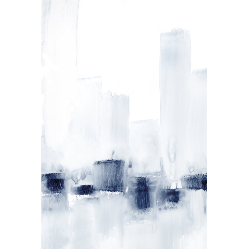 City Across The Water II by Ethan Harper - Wrapped Canvas Painting, 30cm H x 20cm W, Wrapped Canvas