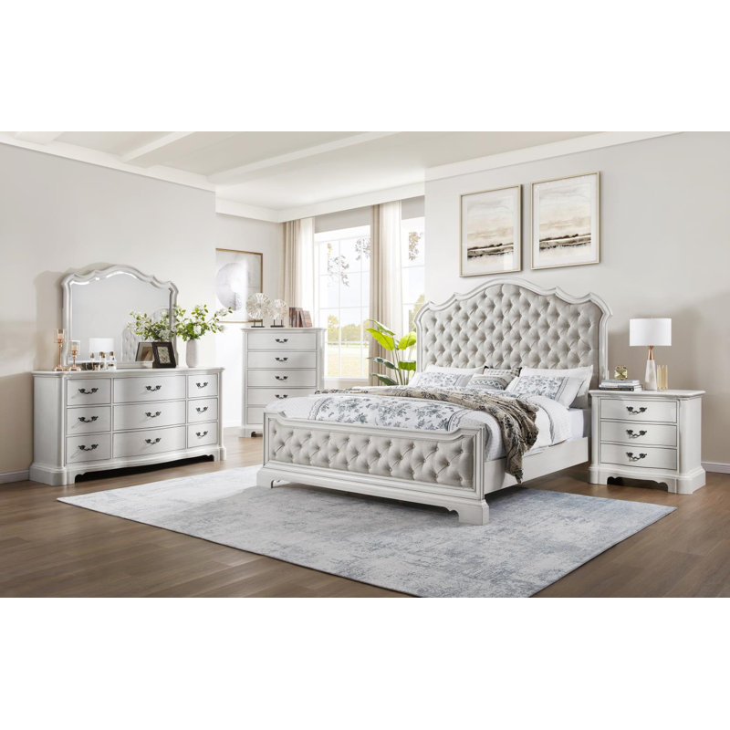 Antique White Dresser