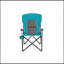 Fauteuil de jardin robuste à haut dossier 250LBS, chaise pliante portative avec porte-gobelet-1000287184
