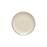 Stacked Organic Handmade Stoneware Salad/Dessert Plate