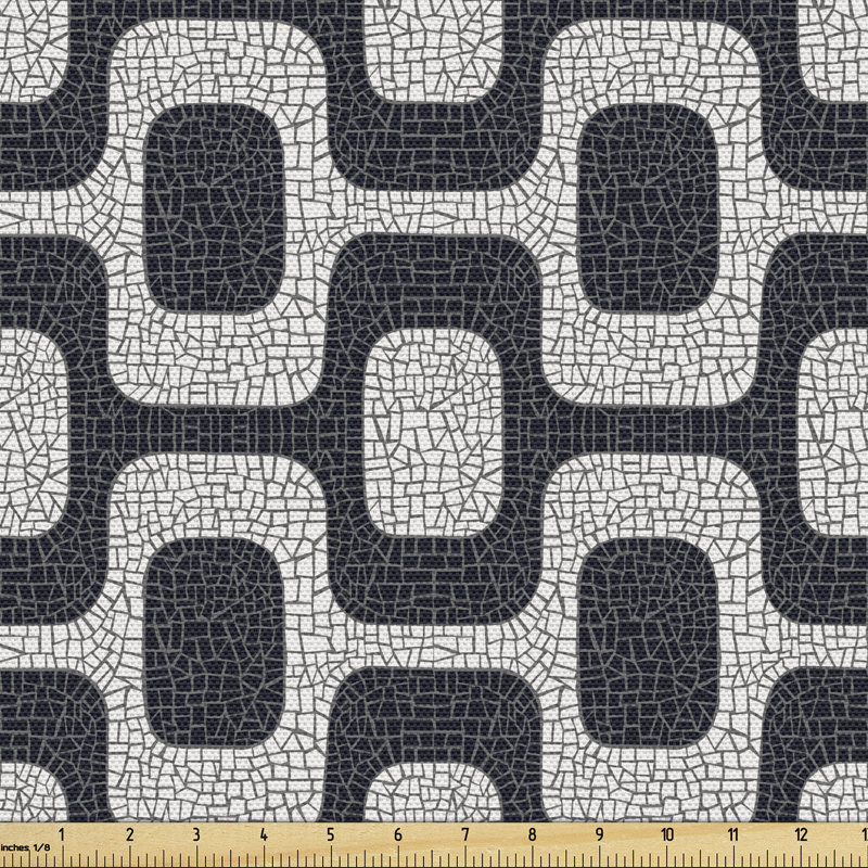 Tissu abstrait Ambesonne, l 58 po x L 72 po