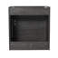 Petit meuble-lavabo simple 18 po avec plateau en résine Cydnei-956829764