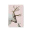 «Reindeer And Rabbit» par Laura Graves, reproduction d'art sur toile-1386805849-1386805848-1386805854