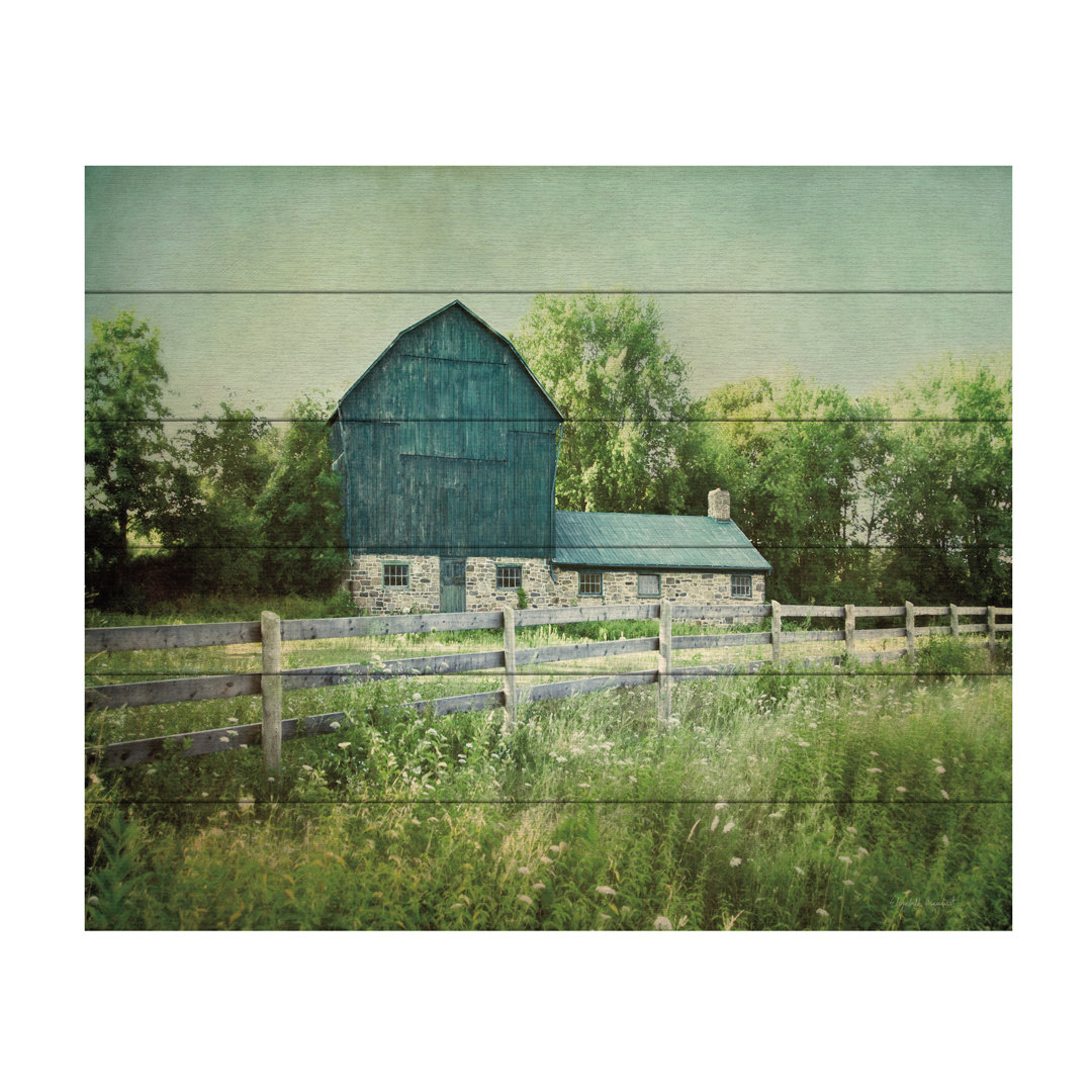 " Blissful Country III " by Elizabeth Urquhart Painting Print Trademark Fine Art 