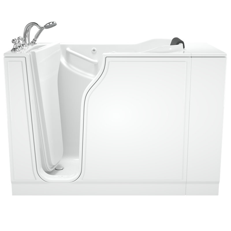 Baignoire à accès par le haut 52 "x 30", Blanc, Gauche