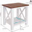 Banc de douche avec tablette de rangement 16,75 "x 12,5" x 17,25 "Aidden