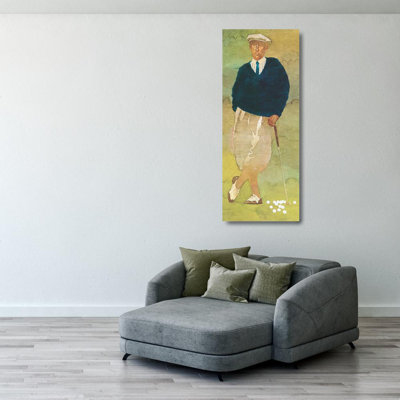 Golfeur rétro