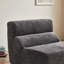 Canapé de luxe simple en velours doux et doux, parfait pour les salons, les bureaux et les petits appartements