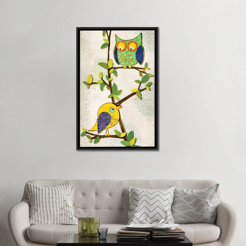 « branching out ii », impression sur toile tendue, H 26 po x l 18 po x P 1,5 po, Toile avec cadre noir, Pas de tapis