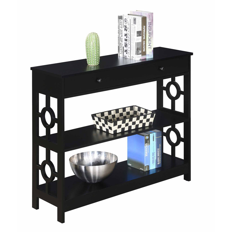 Console 40 po Odalis, Noir, H 31,75 po x l 40 po x P 12 po