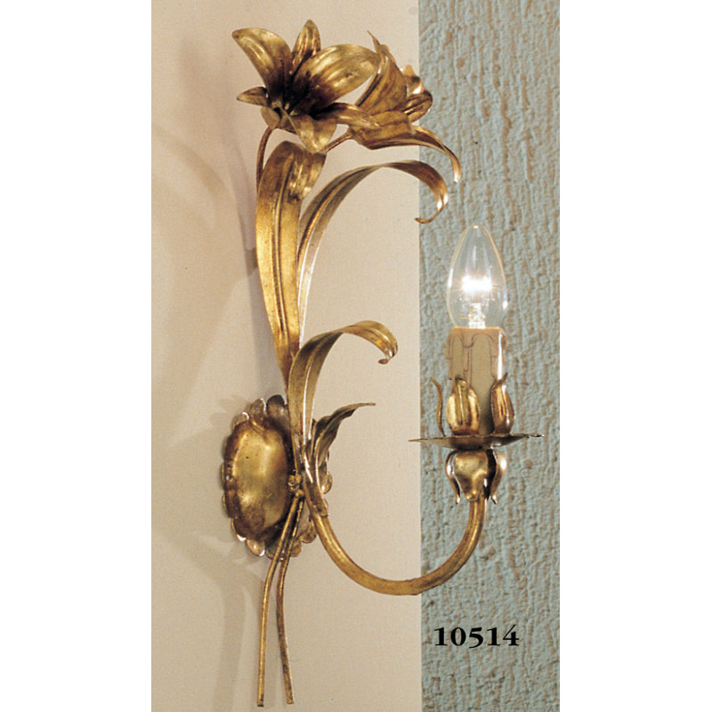 Doidge Iron Candle Wall Light
