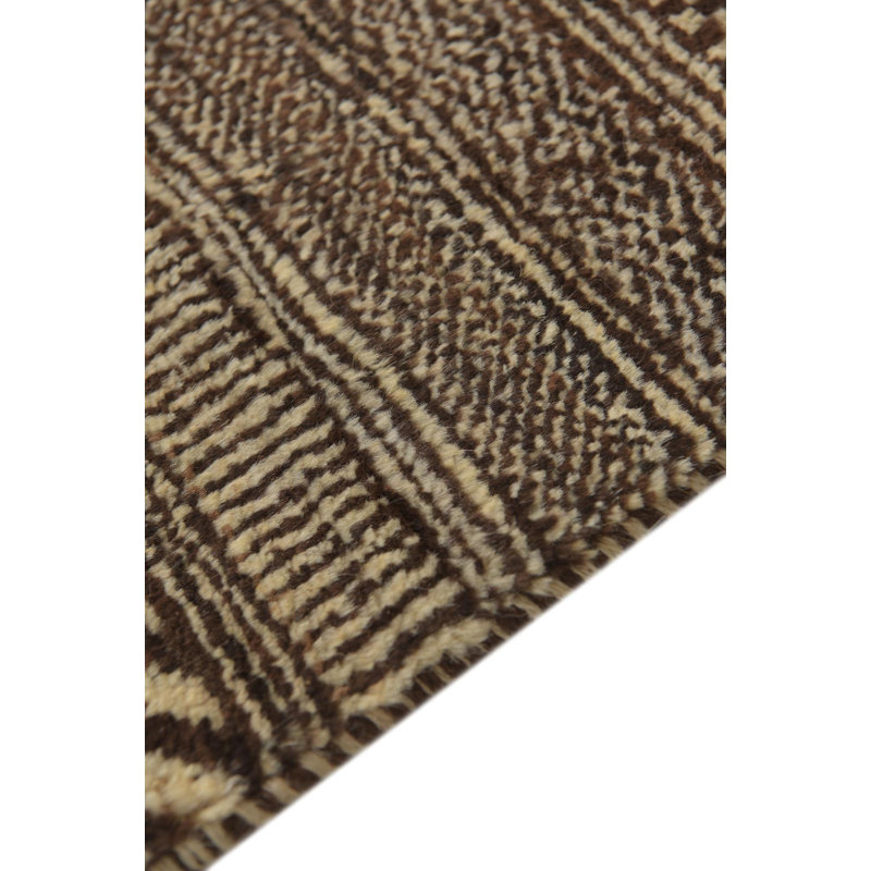 Tapis brun rectangulaire 5 pi Pereyra